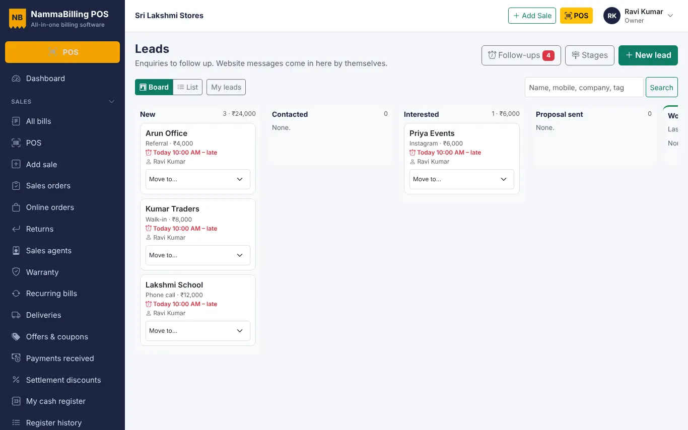 CRM, WhatsApp & loyalty